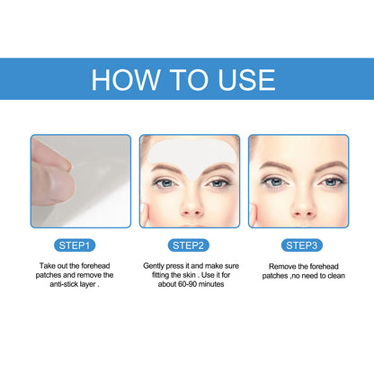 EELHOE Forehead Wrinkle Patch Reduces Wrinkles, Tightens Wrinkles, Moisturizes And Smooths The Skin