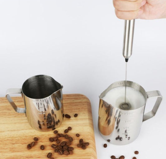 Milk Frother Stainless Steel Electric Milk Frother with Brac