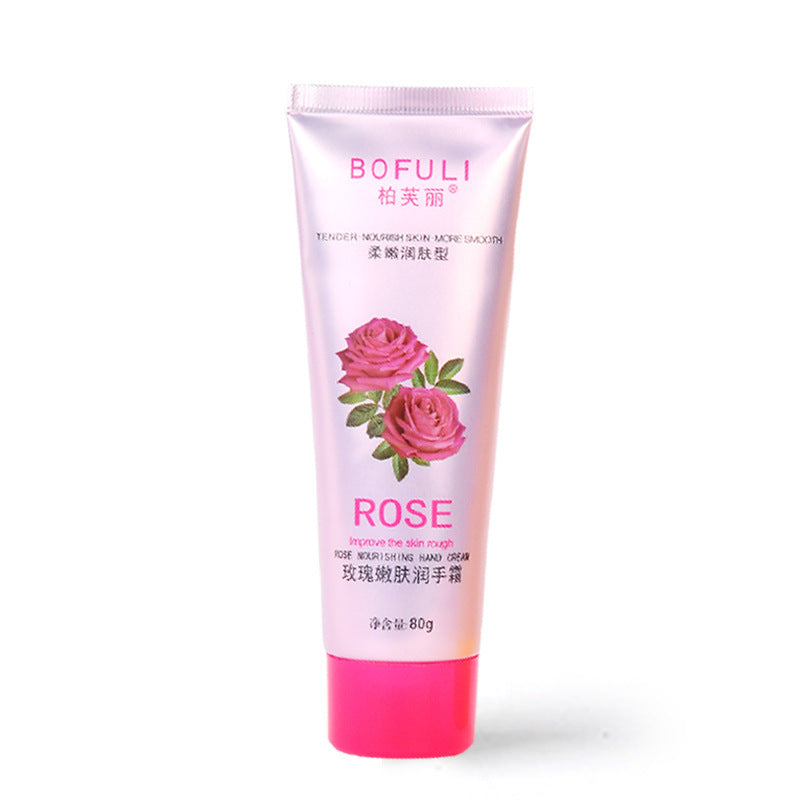 Hand Cream Aloe Moisturizing Hydrating Rose Skin Rejuvenation