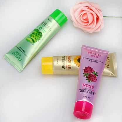 Hand Cream Aloe Moisturizing Hydrating Rose Skin Rejuvenation