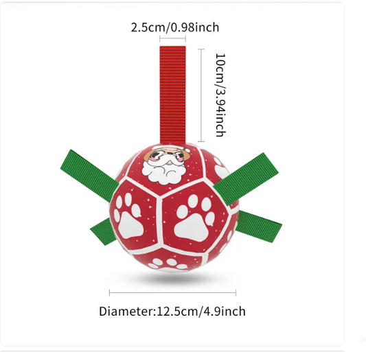 Adding experimentally  Interactive Dog Football Toy Soccer Ball Inflated Training Toy For Dogs Outdoor Border Collie Balls For Large Dogs Pet Supplies