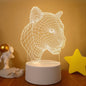 3D Lights Colorful Touch Remote Control LED Visual Lights